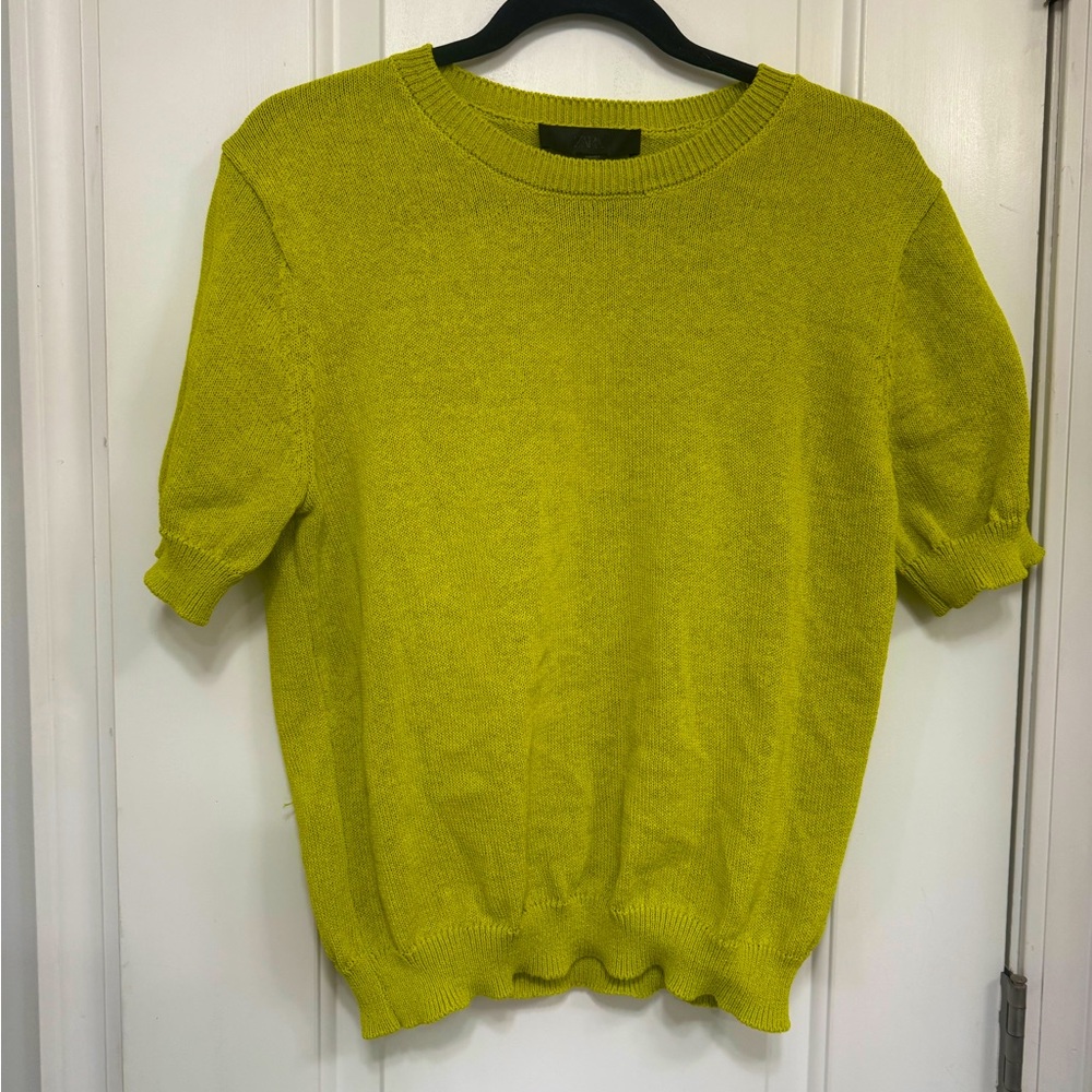 NWT Zara short sleeve sweater blouse
